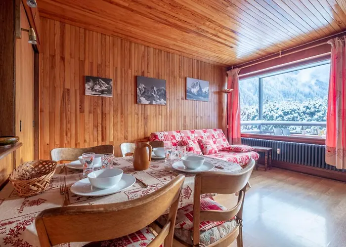 公寓 With Balcony Close To The Slopes 霞慕尼